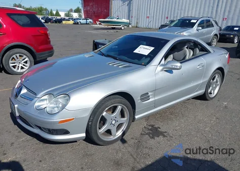 2003 Mercedes-Benz Sl 500 z USA, uszkodzony, nr VIN WDBSK75F03F016434